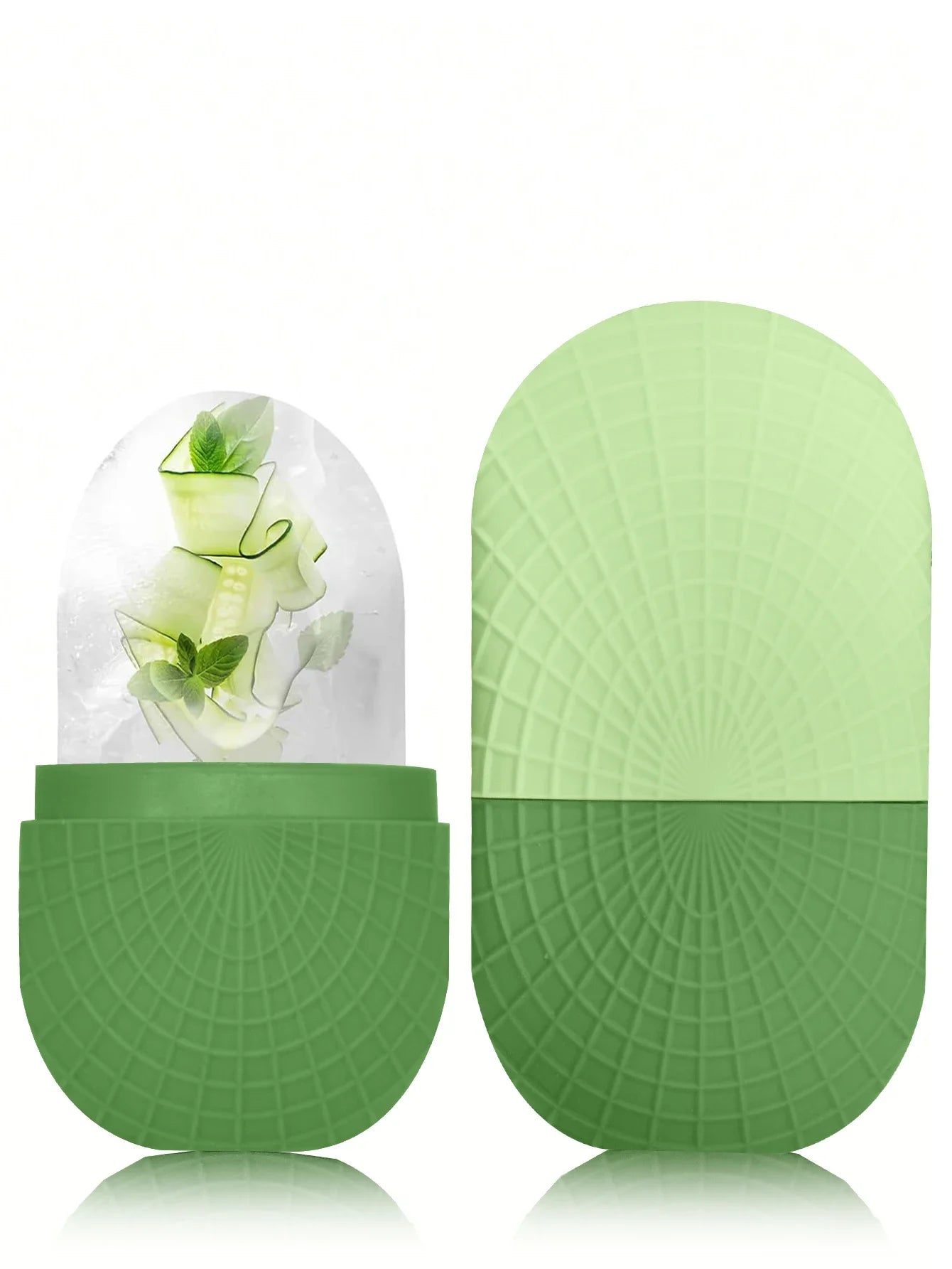 Lavender Ice Globe Face Roller – Floral Cold Therapy Skincare Tool