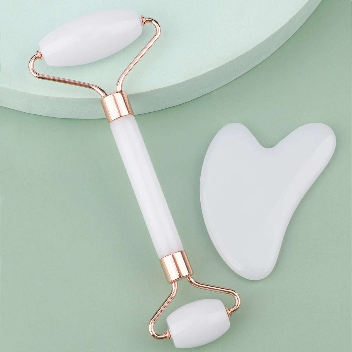 Lavender Ice Globe Face Roller – Floral Cold Therapy Skincare Tool