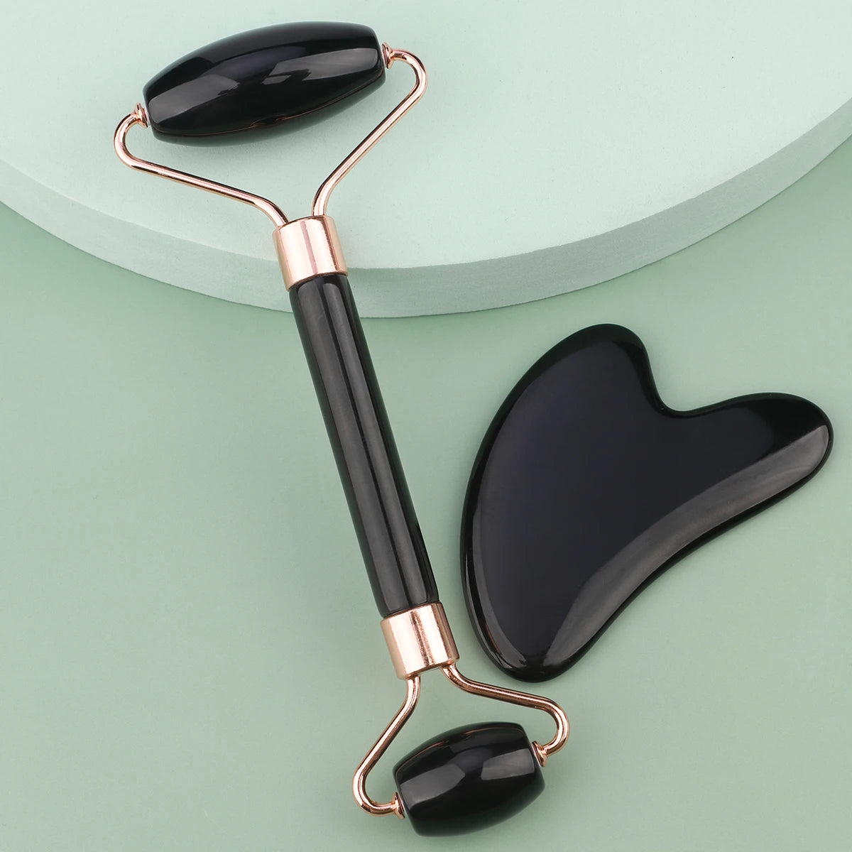 Lavender Ice Globe Face Roller – Floral Cold Therapy Skincare Tool