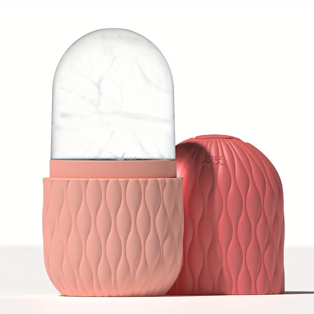 Ice Globe Face Roller – Silicone Cold Therapy Skincare Tool