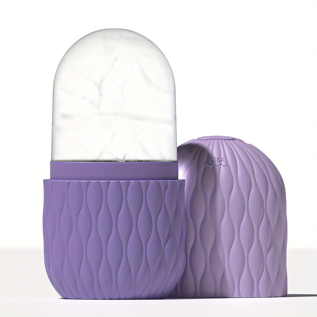 Ice Globe Face Roller – Silicone Cold Therapy Skincare Tool