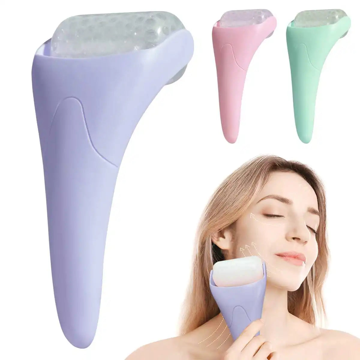 Ice Roller – Handheld Cold Compress & Microneedle Massage Device