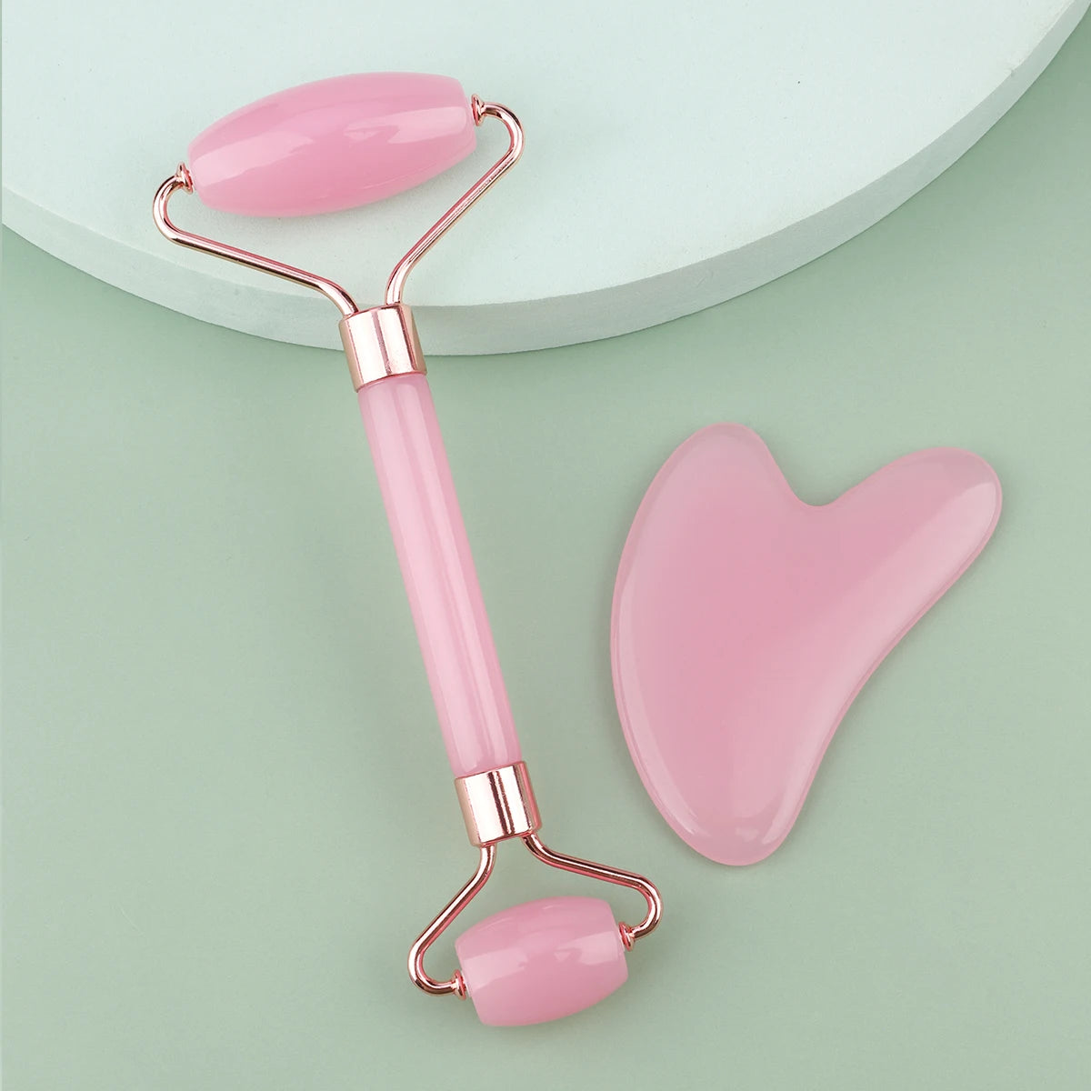 Lavender Ice Globe Face Roller – Floral Cold Therapy Skincare Tool