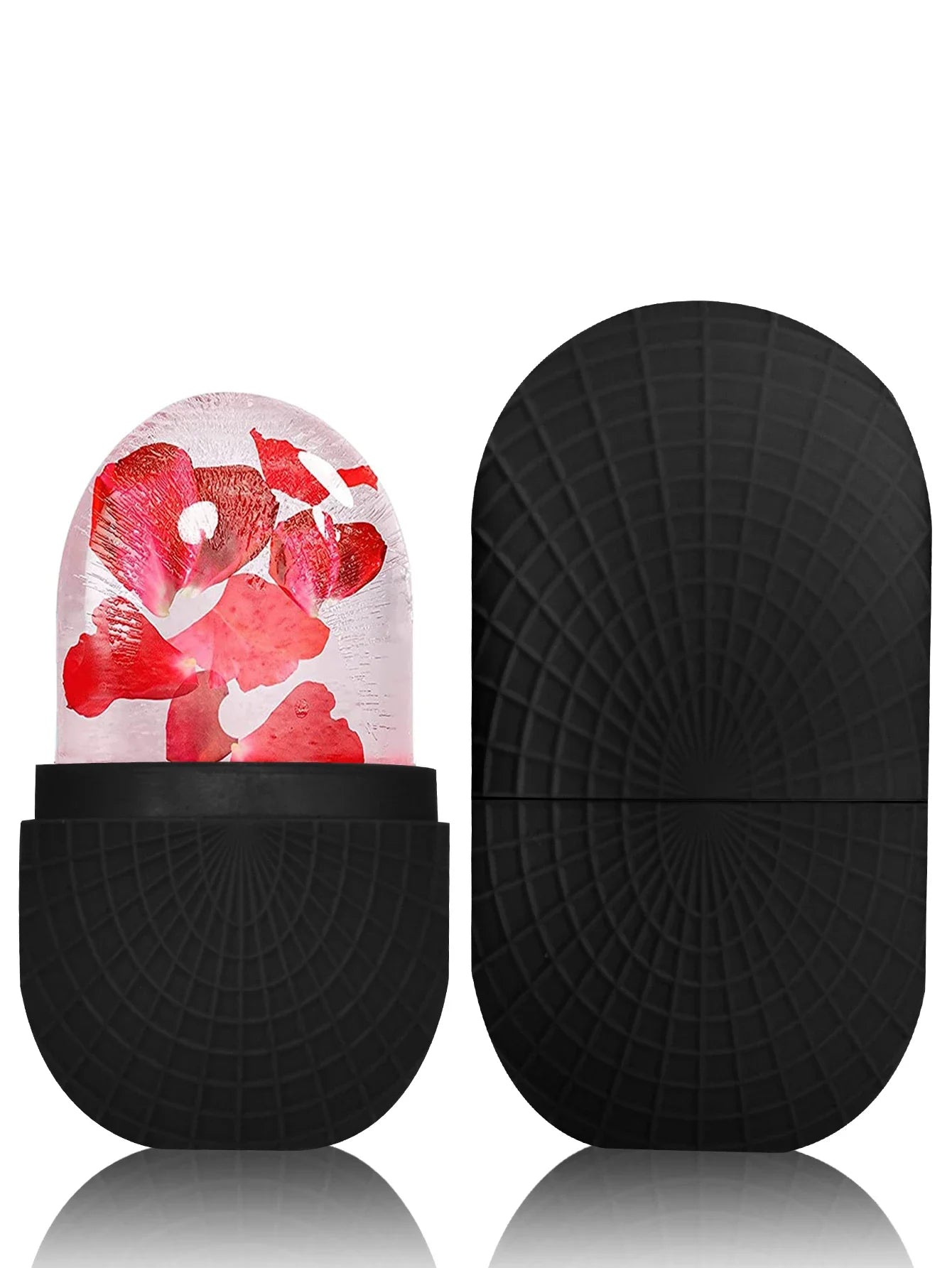 Lavender Ice Globe Face Roller – Floral Cold Therapy Skincare Tool