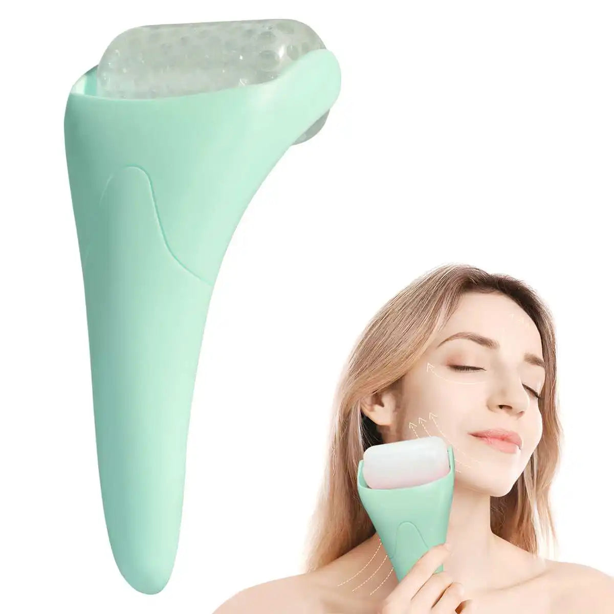 Ice Roller – Handheld Cold Compress & Microneedle Massage Device