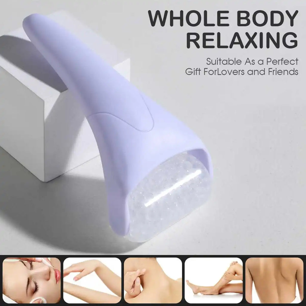 Ice Roller – Handheld Cold Compress & Microneedle Massage Device