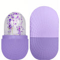 Lavender Ice Globe Face Roller – Floral Cold Therapy Skincare Tool