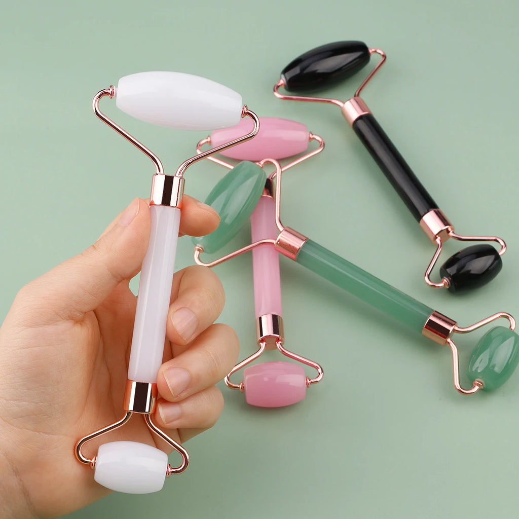 Lavender Ice Globe Face Roller – Floral Cold Therapy Skincare Tool