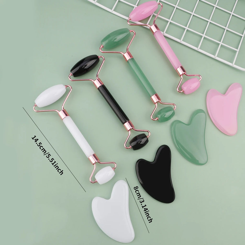 Lavender Ice Globe Face Roller – Floral Cold Therapy Skincare Tool