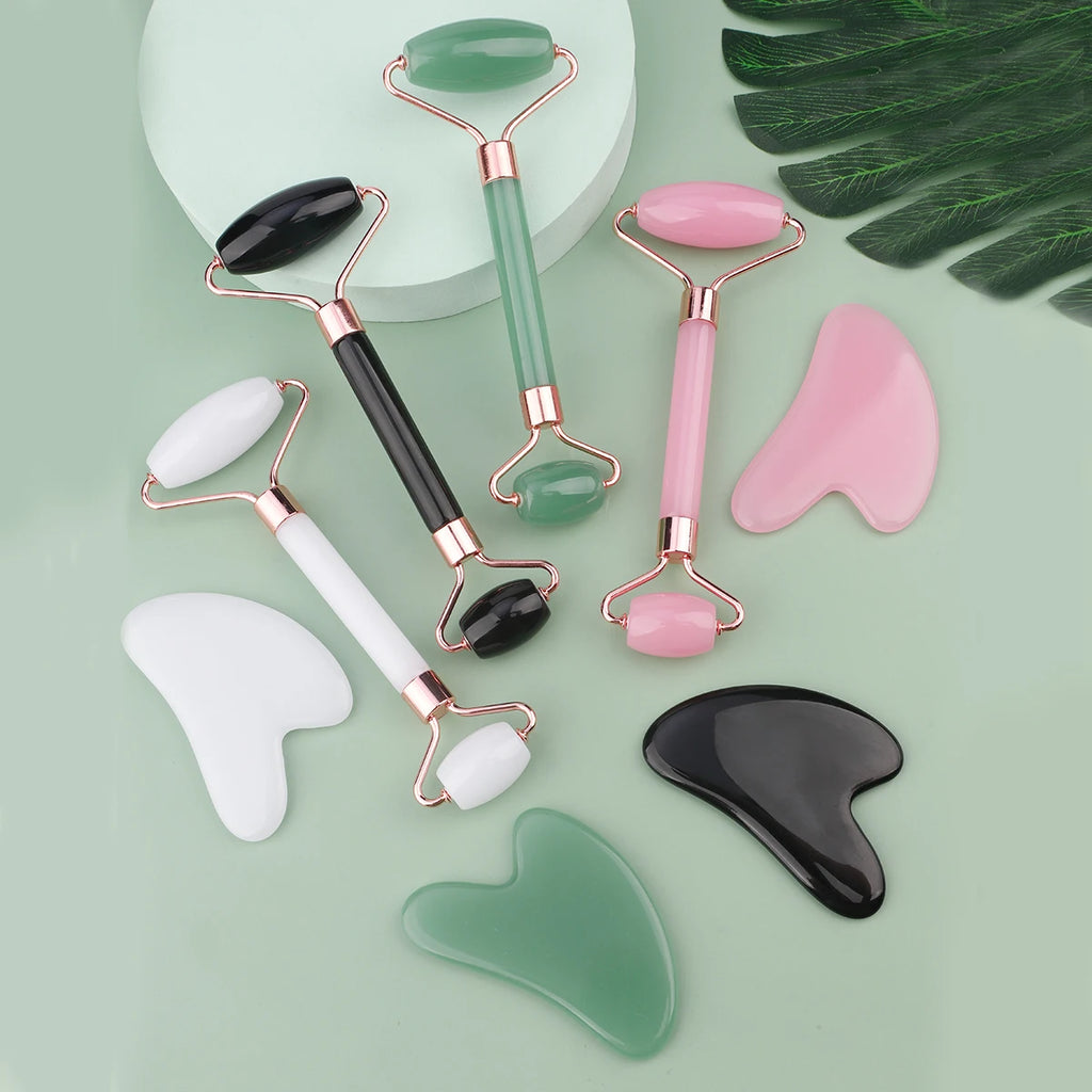 Lavender Ice Globe Face Roller – Floral Cold Therapy Skincare Tool