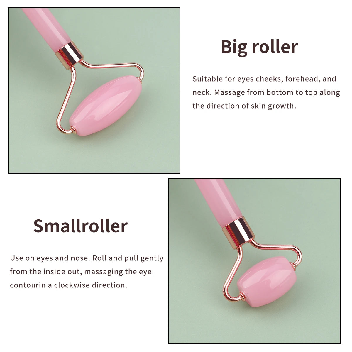 Lavender Ice Globe Face Roller – Floral Cold Therapy Skincare Tool