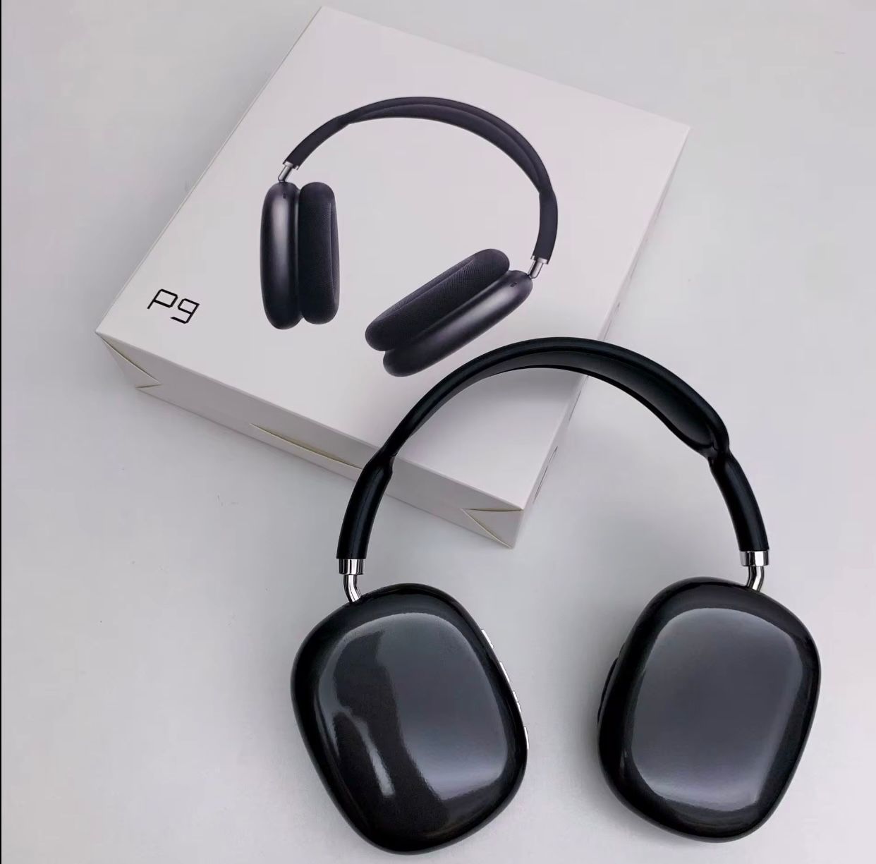 P9 Pro Max – Wireless Over‑Ear Headphones with Active Noise Cancellation